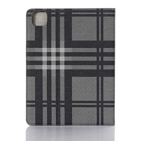 Plånboksfodral iPad Pro 11" (2020) - Rutmönster, 3 Färger Black
