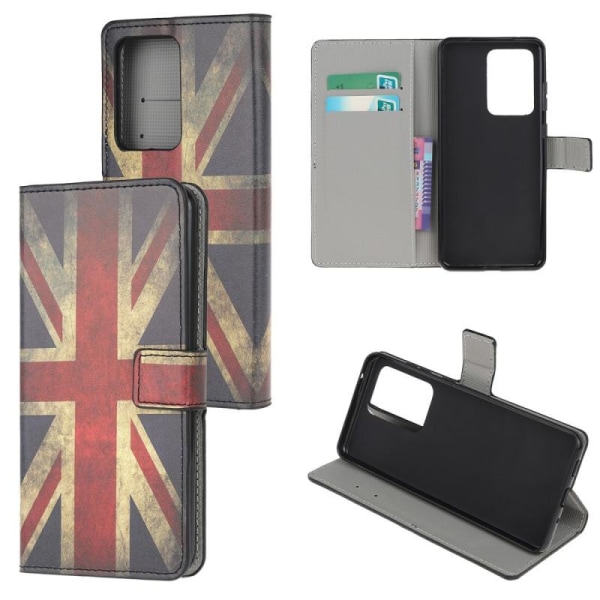Lompakkokotelo Samsung Galaxy A52 / A52s - Iso-Britannian Lippu