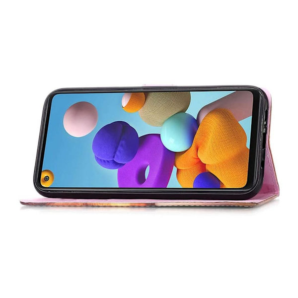 Plånboksfodral Samsung Galaxy A21s - Enhörning