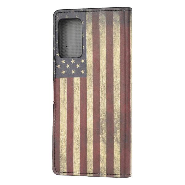 Plånboksfodral Samsung Galaxy S20 - Flagga USA