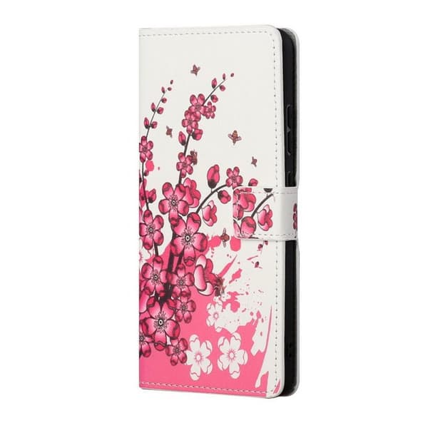 Lompakkokotelo Samsung Galaxy S22 Plus - Kirsikankukat