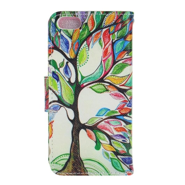 Plånboksfodral iPhone SE (2020) - Färgglatt Träd