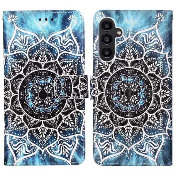 Plånboksfodral Samsung Galaxy S26 - Blå Mandala