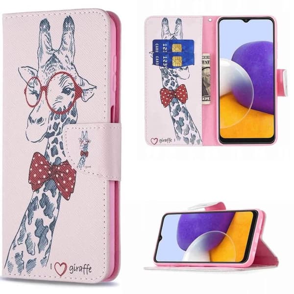 Plånboksfodral Samsung Galaxy A55 - Giraff