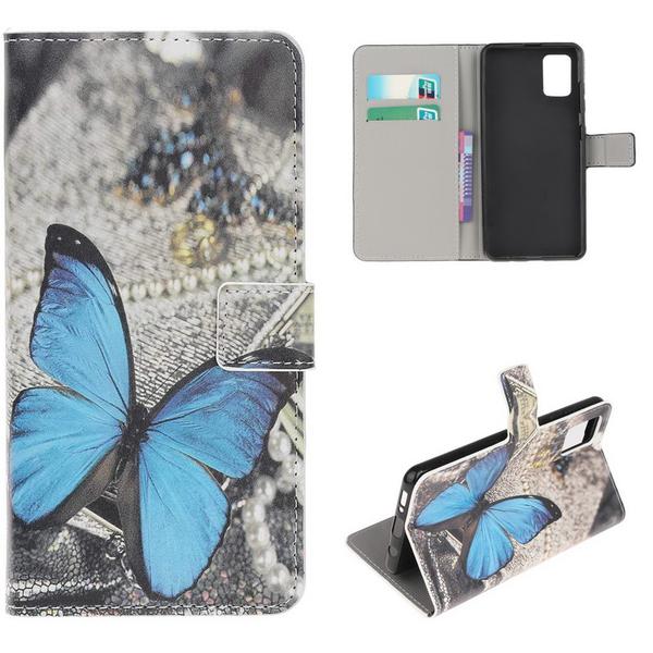 Plånboksfodral Samsung Galaxy A51 - Blå Fjäril