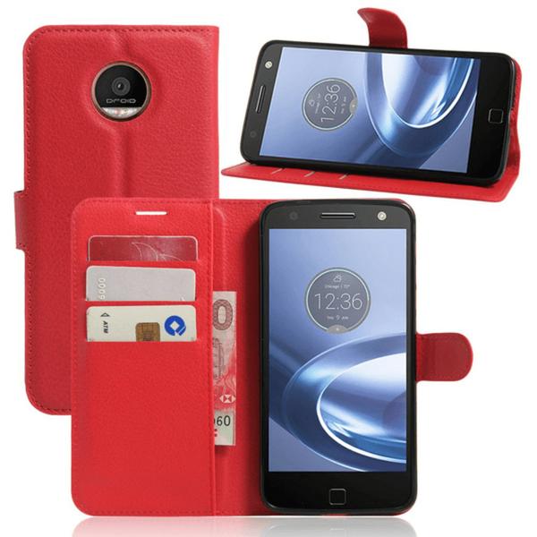 Plånboksfodral Motorola Moto Z - Röd