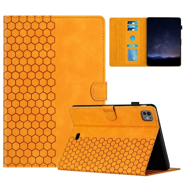 Fodral iPad Air (2024) M2 Bivaxmönster - 8 Färger Gul