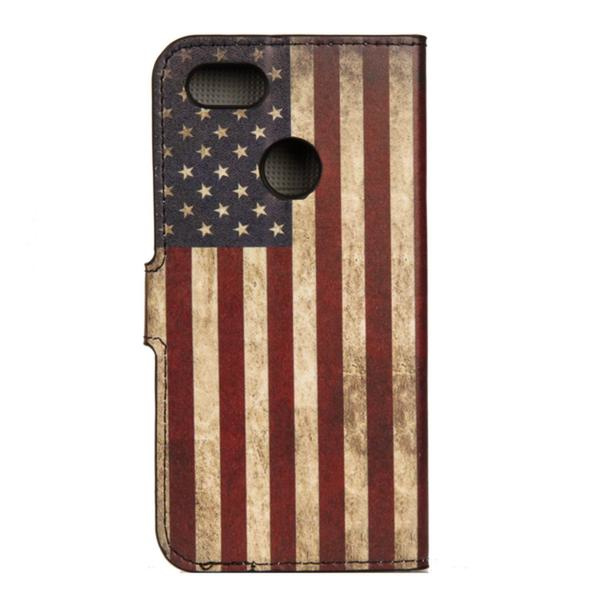 Plånboksfodral Oneplus 5T - Flagga USA