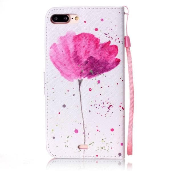 Plånboksfodral Apple iPhone 7 Plus – Rosa Blomma