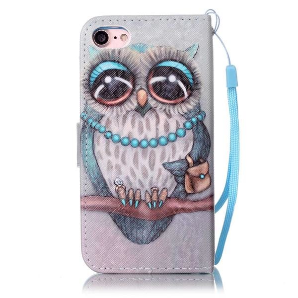 Plånboksfodral iPhone 6 / 6s – Utsmyckad Uggla