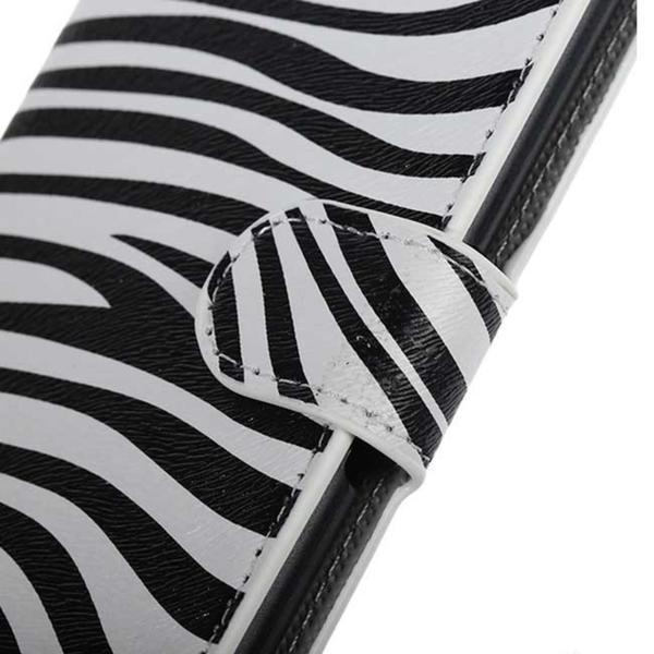 Plånboksfodral Sony Xperia E4 - Zebra