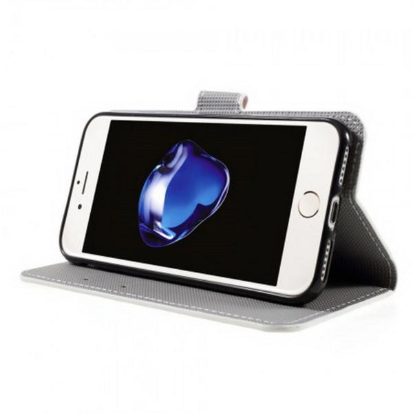 Plånboksfodral Apple iPhone 8 – Blå Fjäril