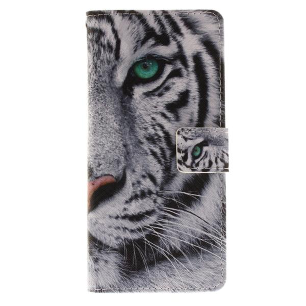 Plånboksfodral Samsung Galaxy Note 8 – Vit Tiger