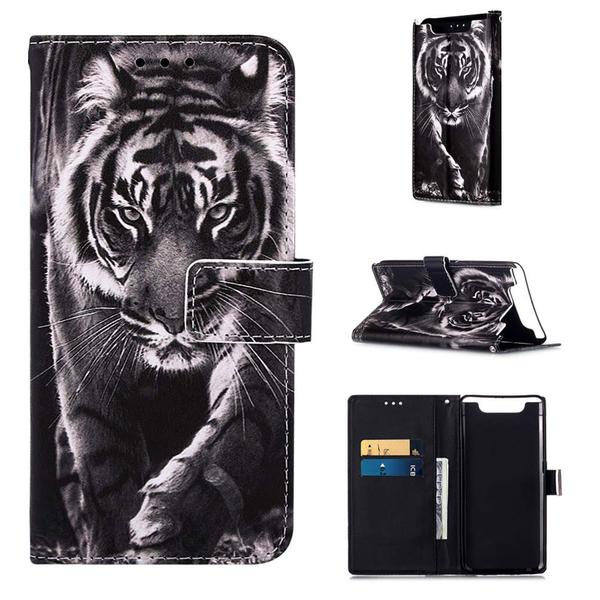 Plånboksfodral Samsung Galaxy A80 – Tiger