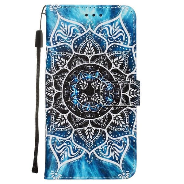 Plånboksfodral Samsung Galaxy S20 Ultra – Blå Mandala
