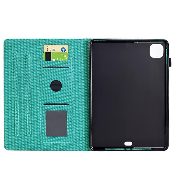Fodral iPad Air (2022) Vävmönster - Turkos