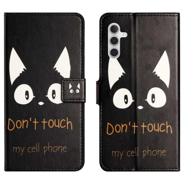 Lompakkokotelo Samsung Galaxy A14 - Dont Touch My Cell Phone