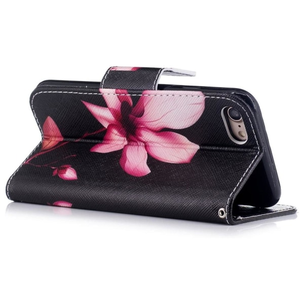 Plånboksfodral iPhone SE (2022) - Rosa Blomma