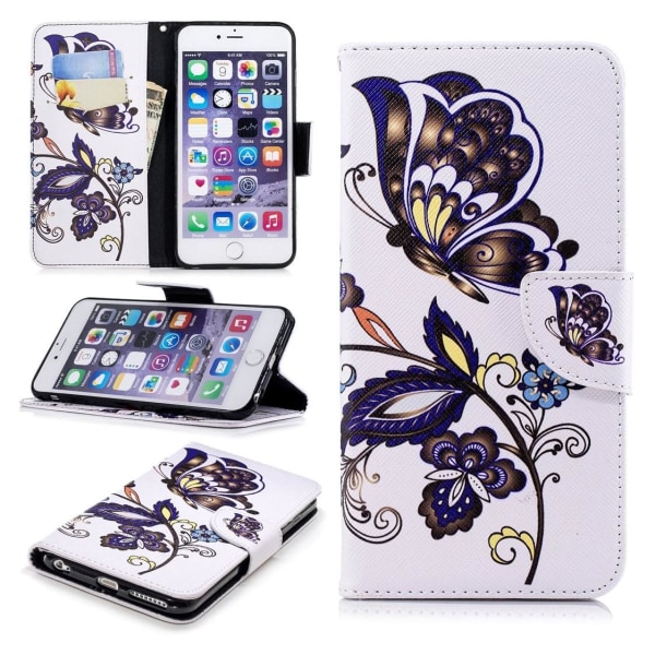 Plånboksfodral Apple iPhone 8 – Elegant Fjäril