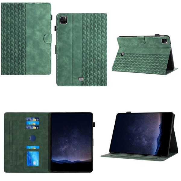 Fodral iPad Air (2024) M2 Kuber - 5 Färger Svart