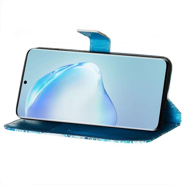 Plånboksfodral Samsung Galaxy S20 Plus – Blå Mandala