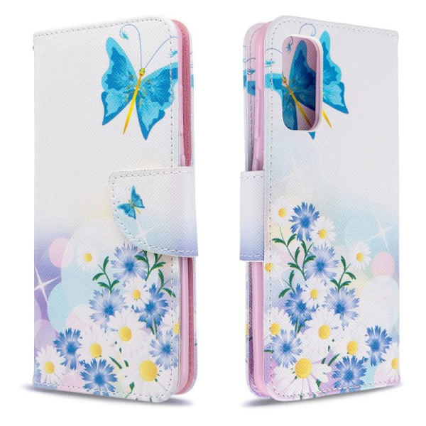 Plånboksfodral Huawei P Smart 2021 – Fjärilar och Blommor