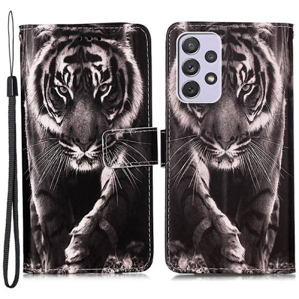 Plånboksfodral Samsung Galaxy A33 – Tiger