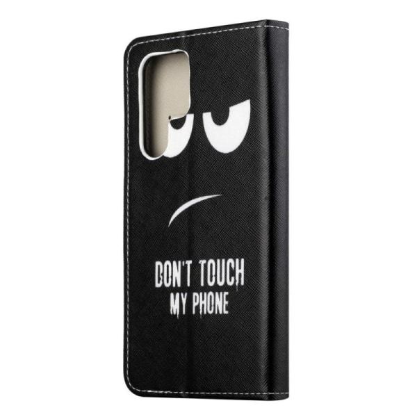 Lompakkokotelo Samsung Galaxy S22 Ultra - Don’t Touch My Phone