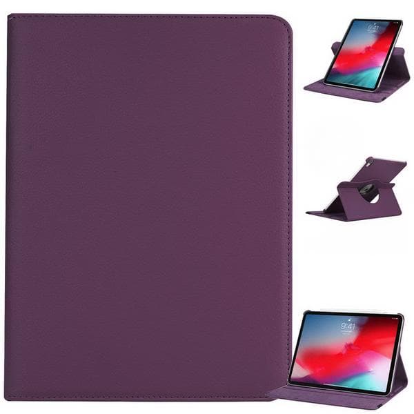 Läderfodral iPad Pro 11" (2018) Roterande 360° - 11 Färger Vit