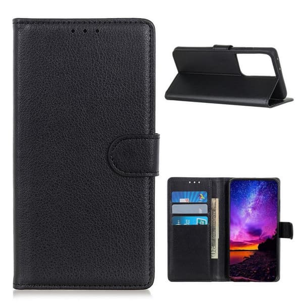 Plånboksfodral Samsung Galaxy A72 - Svart