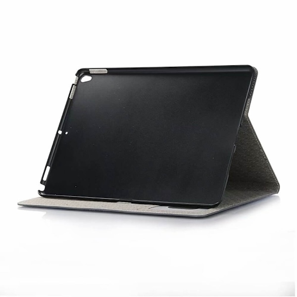 Plånboksfodral iPad 10,2" (2020) Rutmönster - 3 Färger Svart