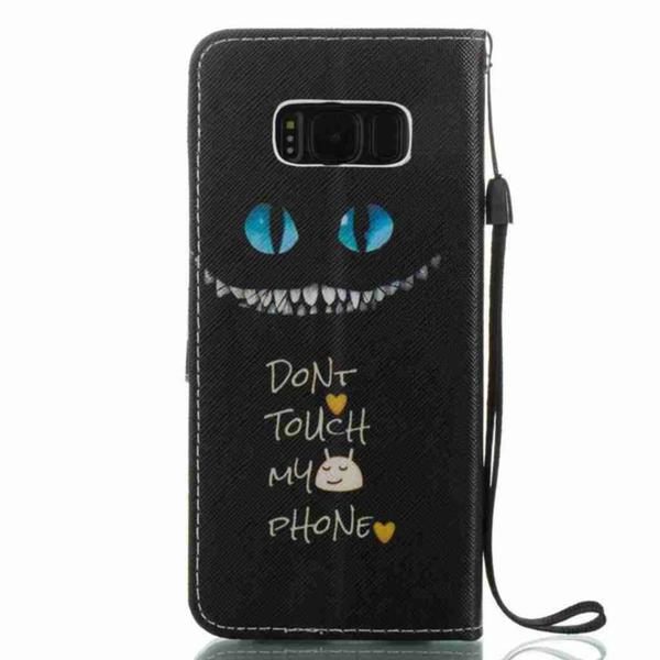 Plånboksfodral Samsung Galaxy S8 - Don't Touch My Phone