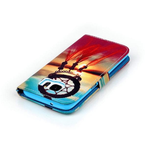 Plånboksfodral Samsung Galaxy S7 Edge – Drömfångare/Dreamcatcher