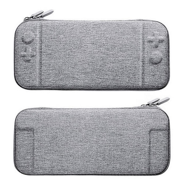 Slimmat Case/Väska till Nintendo Switch  (10 kortfack) grå
