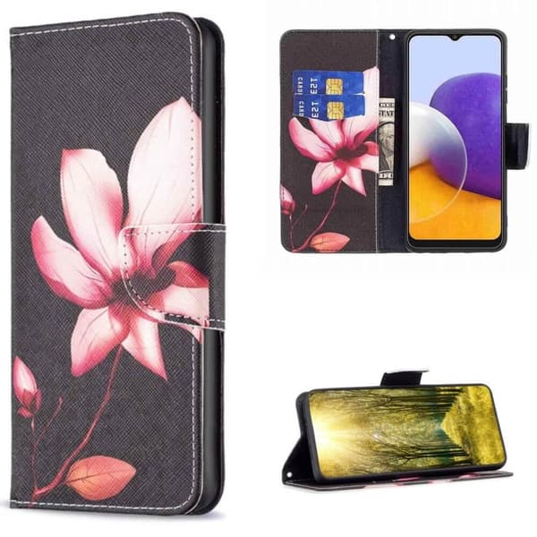 Plånboksfodral Samsung Galaxy A34 – Rosa Blomma