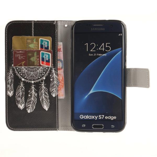 Plånboksfodral Samsung Galaxy S7 Edge – Drömfångare/Dreamcatcher