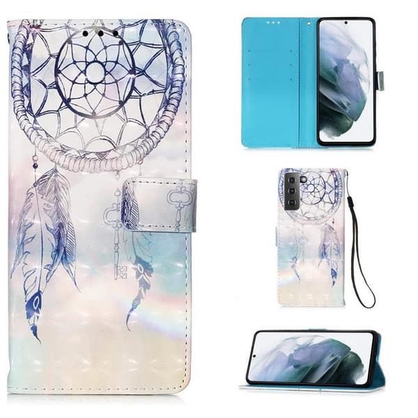 Plånboksfodral Samsung Galaxy S21 Plus – Drömfångare Himmel