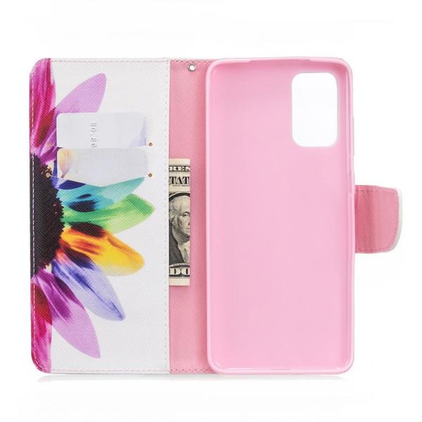 Plånboksfodral Samsung Galaxy S20 Plus – Färgglad Blomma