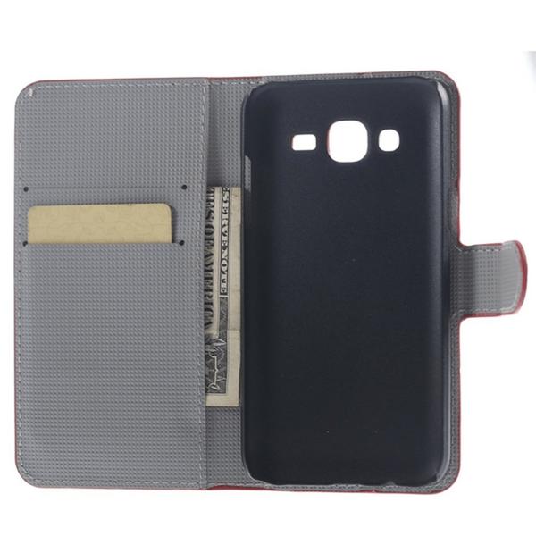 Plånboksfodral Samsung J1 (SM-J100H) - Prickigt med Uggla