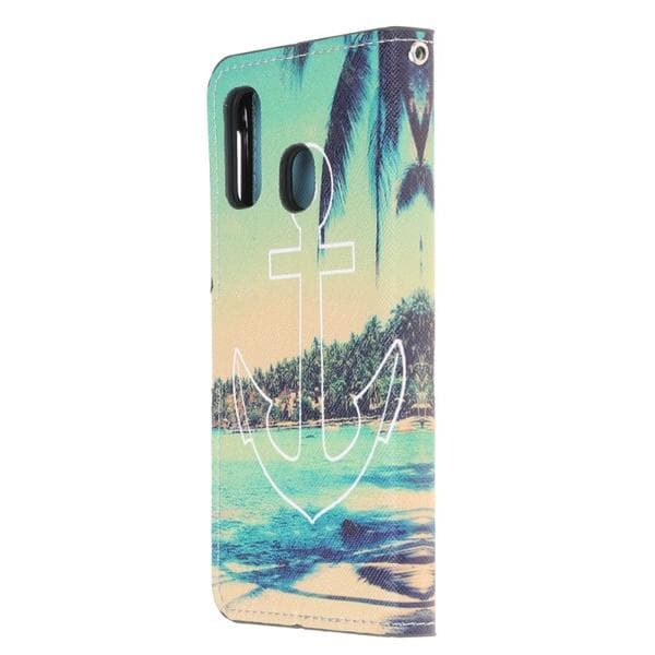 Plånboksfodral Samsung Galaxy A40 - Ankare