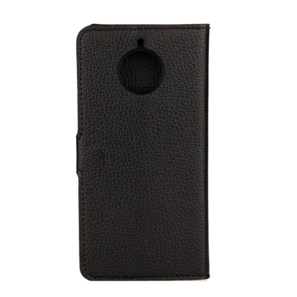 Plånboksfodral Moto G5S - Svart Black