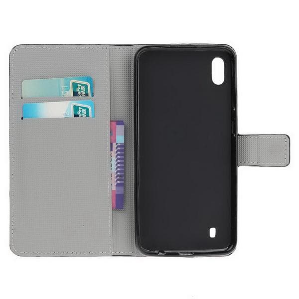 Plånboksfodral Samsung Galaxy A10 - Ugglor & Blommor