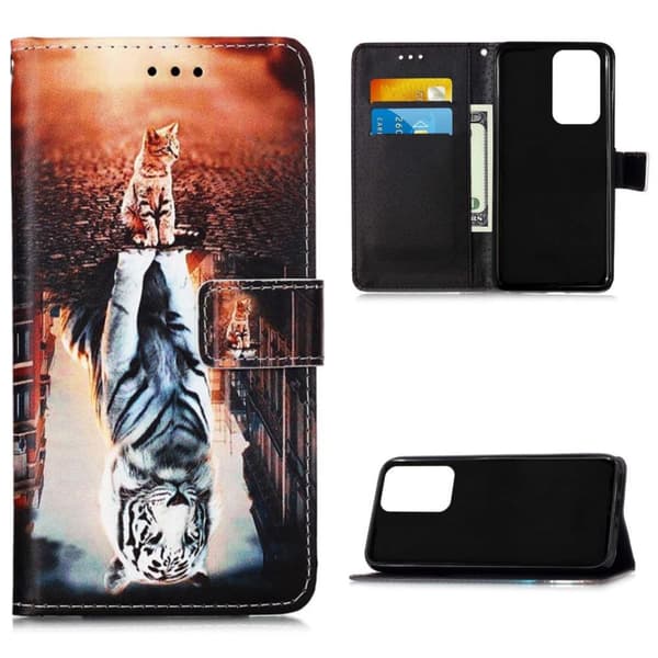 Lompakkokotelo Samsung Galaxy A23 - Heijastus