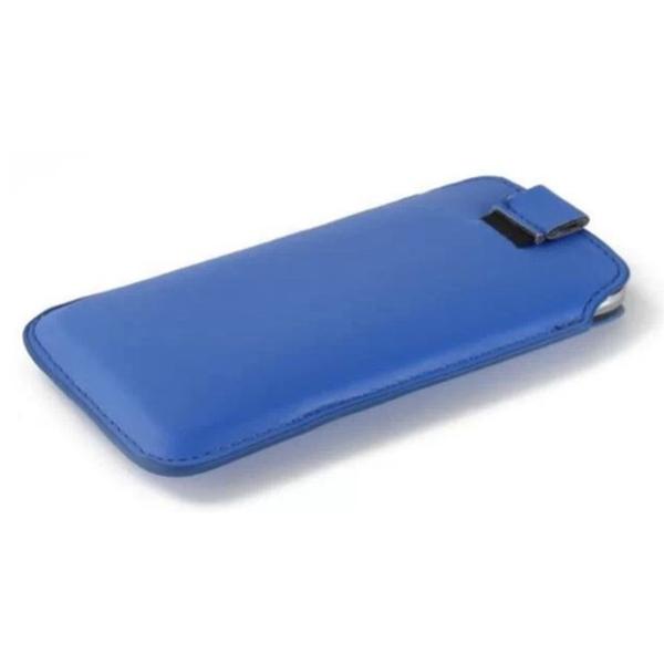 Läderfodral Samsung Galaxy Note 2 - Blå