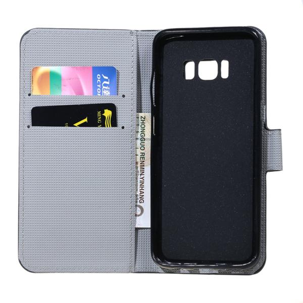 Plånboksfodral Samsung Galaxy S8 - Blå Fjäril