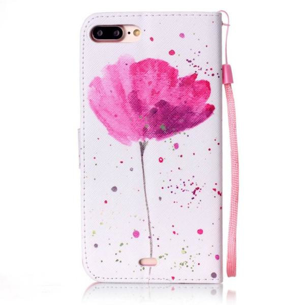 Plånboksfodral Apple iPhone 7 Plus – Rosa Blomma