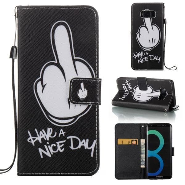 Plånboksfodral Samsung Galaxy S8 – Have A Nice Day
