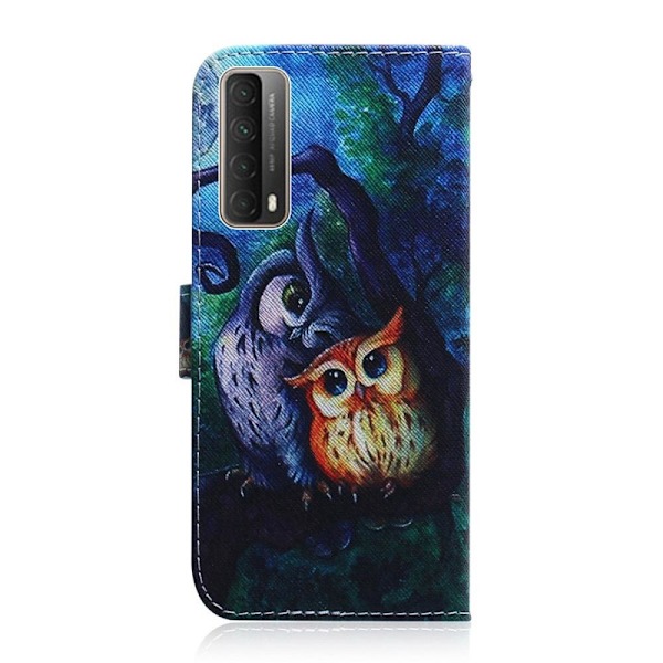 Plånboksfodral Huawei P Smart 2021 – Ugglor I Månsken