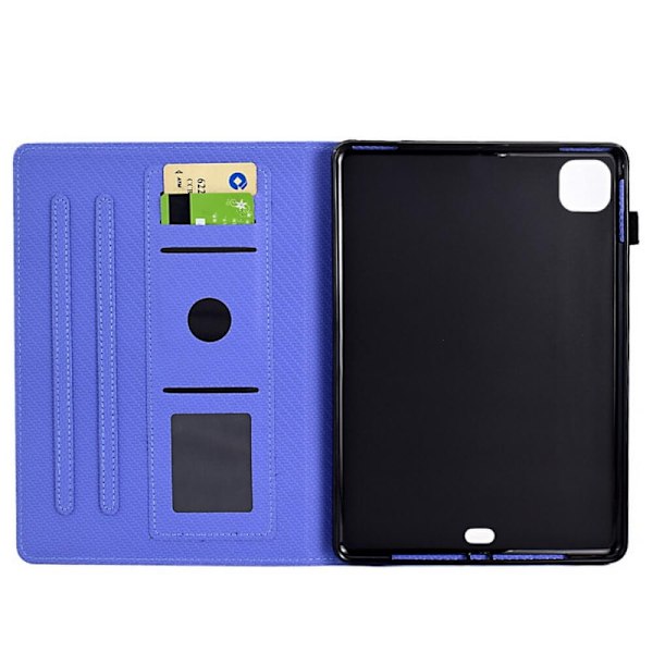 Fodral iPad Air (2024) M2 Vävmönster - Lila