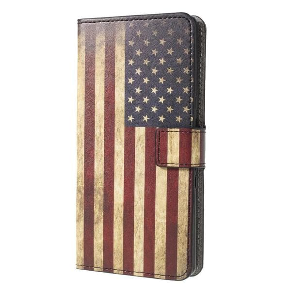 Plånboksfodral Sony Xperia 10 - Flagga USA